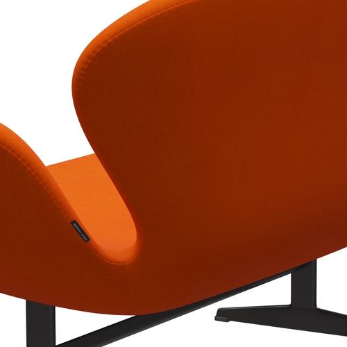 [product_category]-Fritz Hansen Swan Sofa 2 Seater, Warm Graphite/Tonus Light Orange-Fritz Hansen-3321-TON125-WGBASE-FRI-5