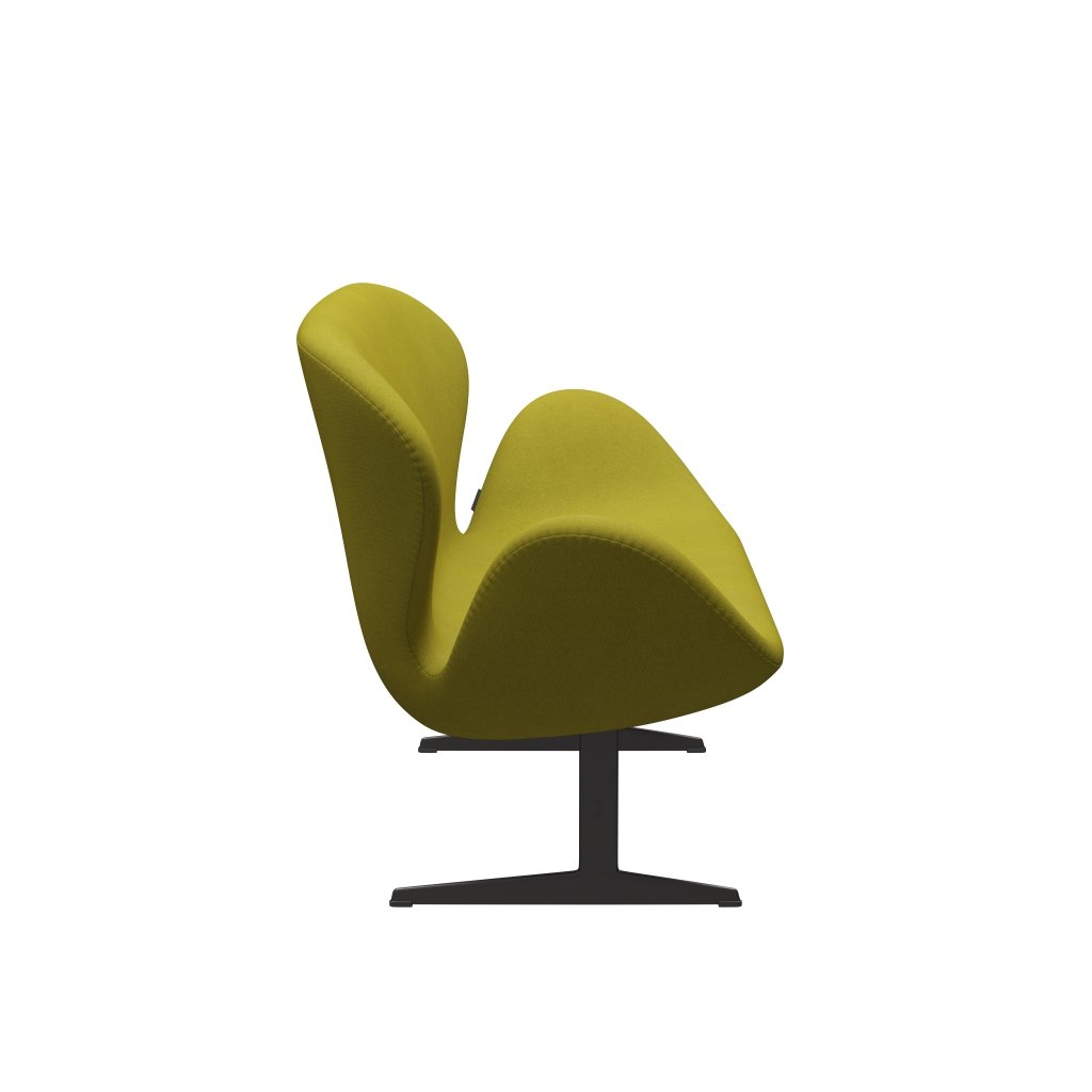 [product_category]-Fritz Hansen Swan Sofa 2 Seater, Warm Graphite/Tonus Lime Green-Fritz Hansen-3321-TON934-WGBASE-FRI-3