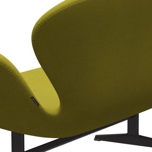 [product_category]-Fritz Hansen Swan Sofa 2 Seater, Warm Graphite/Tonus Lime Green-Fritz Hansen-3321-TON934-WGBASE-FRI-5