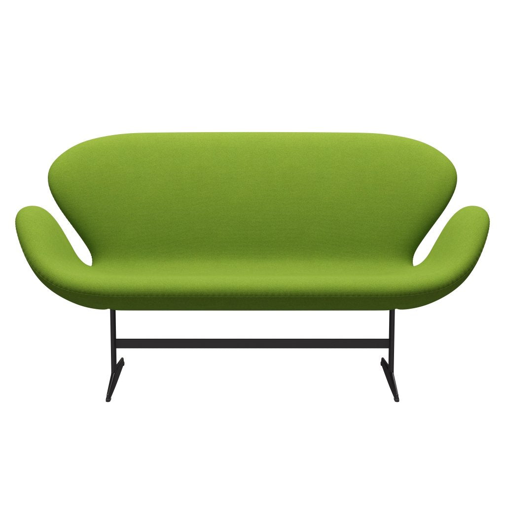 [product_category]-Fritz Hansen Swan Sofa 2 Seater, Warm Graphite/Tonus Lime-Fritz Hansen-3321-TON118-WGBASE-FRI-1