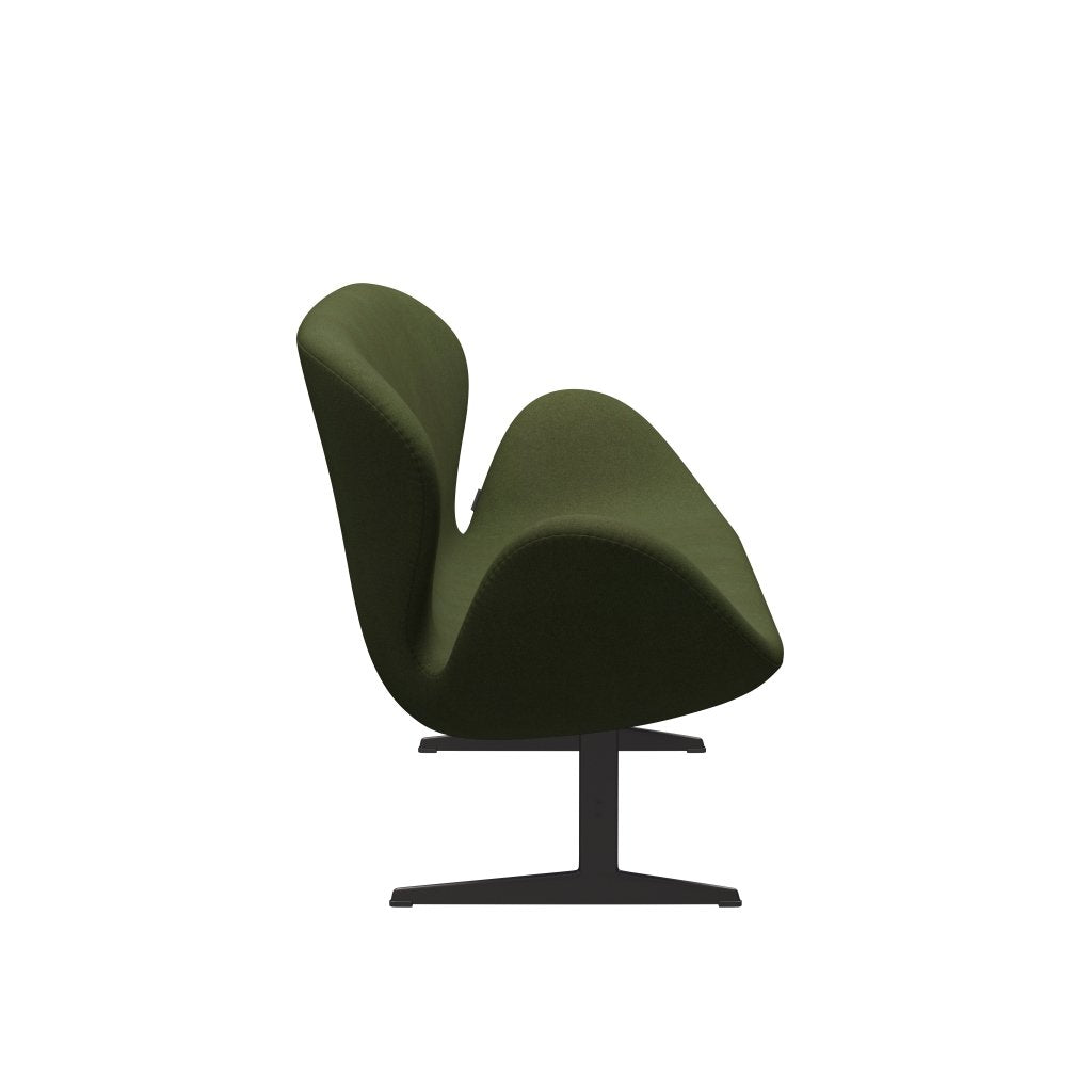 [product_category]-Fritz Hansen Swan Sofa 2 Seater, Warm Graphite/Tonus Military Green-Fritz Hansen-3321-TON131-WGBASE-FRI-3