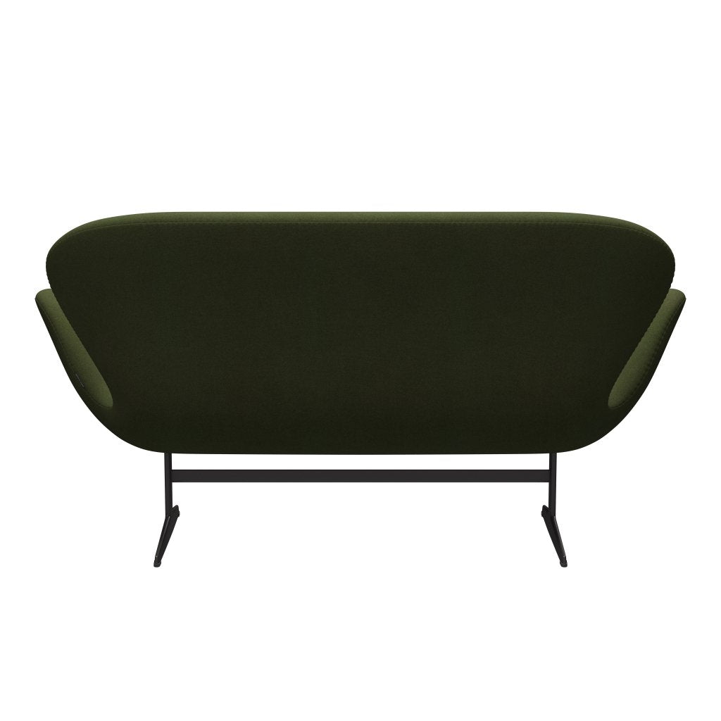 [product_category]-Fritz Hansen Swan Sofa 2 Seater, Warm Graphite/Tonus Military Green-Fritz Hansen-3321-TON131-WGBASE-FRI-4