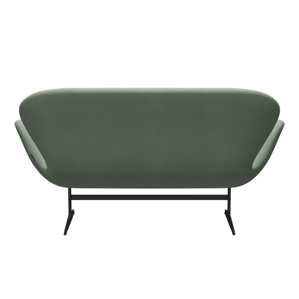 [product_category]-Fritz Hansen Swan Sofa 2 Seater, Warm Graphite/Tonus Mint Green-Fritz Hansen-3321-TON914-WGBASE-FRI-4