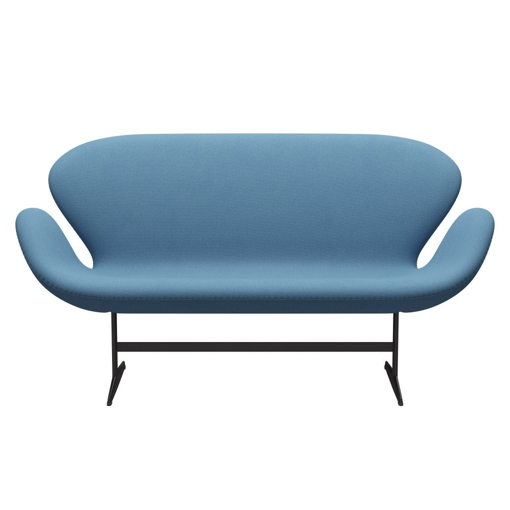 [product_category]-Fritz Hansen Swan Sofa 2 Seater, Warm Graphite/Tonus Pastel Blue-Fritz Hansen-3321-TON508-WGBASE-FRI-1
