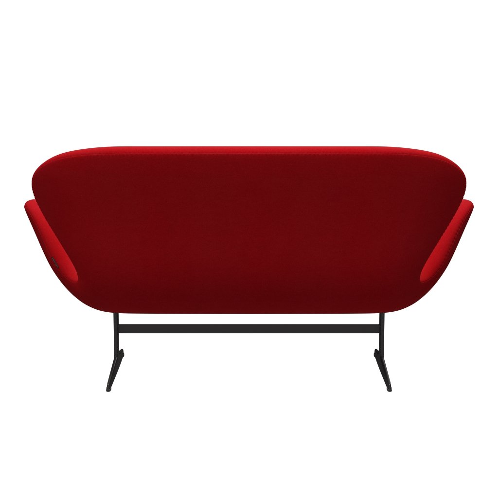 [product_category]-Fritz Hansen Swan Sofa 2 Seater, Warm Graphite/Tonus Red-Fritz Hansen-3321-TON130-WGBASE-FRI-4