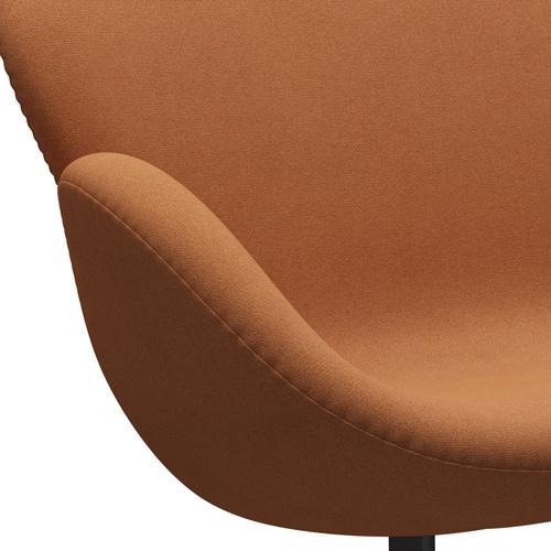 [product_category]-Fritz Hansen Swan Sofa 2 Seater, Warm Graphite/Tonus Soft Orange-Fritz Hansen-3321-TON464-WGBASE-FRI-7