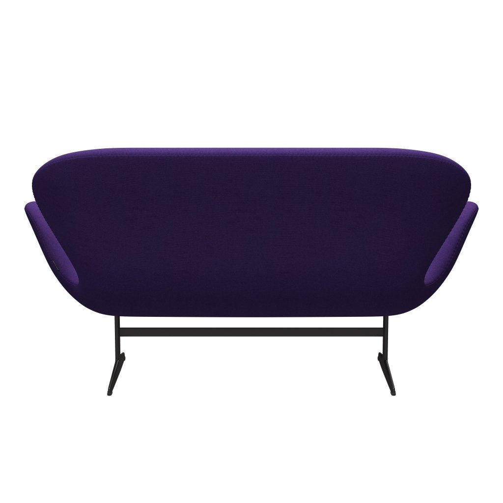 [product_category]-Fritz Hansen Swan Sofa 2 Seater, Warm Graphite/Tonus Violet-Fritz Hansen-3321-TON634-WGBASE-FRI-4