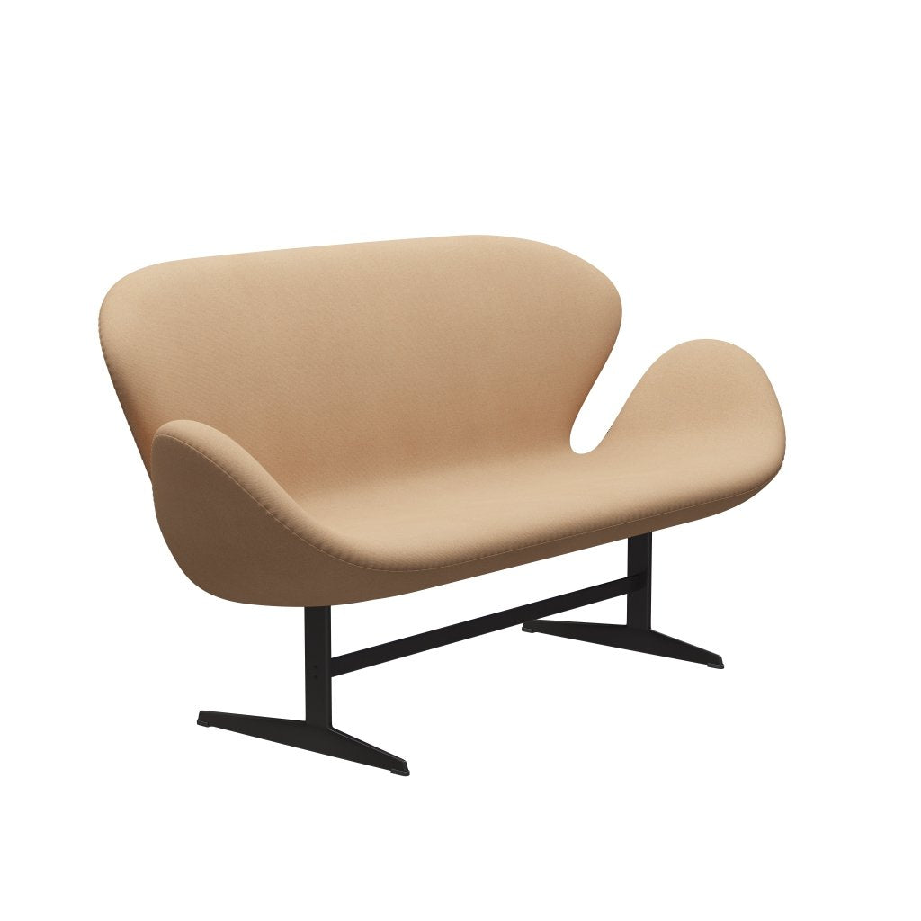[product_category]-Fritz Hansen Swan Sofa 2 Seater, Warm Graphite/Tonus Warm Beige-Fritz Hansen-3321-TON224-WGBASE-FRI-2