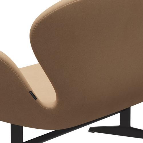 [product_category]-Fritz Hansen Swan Sofa 2 Seater, Warm Graphite/Tonus Warm Beige-Fritz Hansen-3321-TON224-WGBASE-FRI-5