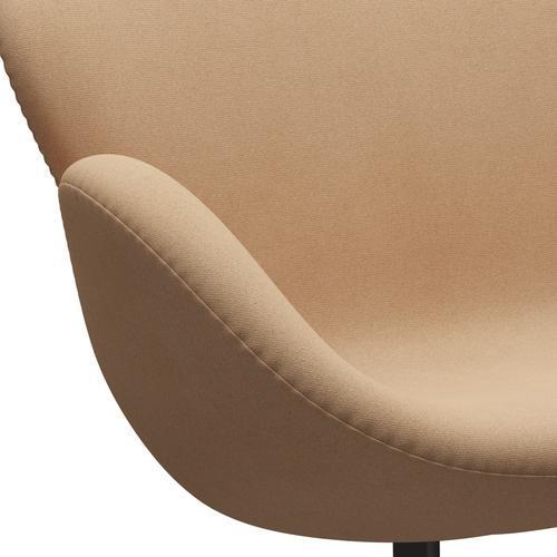 [product_category]-Fritz Hansen Swan Sofa 2 Seater, Warm Graphite/Tonus Warm Beige-Fritz Hansen-3321-TON224-WGBASE-FRI-7