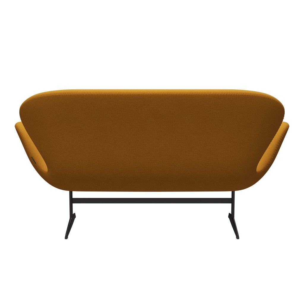 [product_category]-Fritz Hansen Swan Sofa 2 Seater, Warm Graphite/Tonus Warm Yellow-Fritz Hansen-3321-TON454-WGBASE-FRI-4