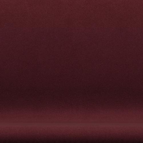 [product_category]-Fritz Hansen Swan Sofa 2 Seater, Warm Graphite/Tonus Wine Red-Fritz Hansen-3321-TON610-WGBASE-FRI-6