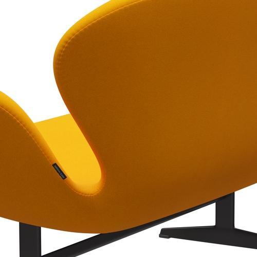 [product_category]-Fritz Hansen Swan Sofa 2 Seater, Warm Graphite/Tonus Yellow Orange-Fritz Hansen-3321-TON424-WGBASE-FRI-5