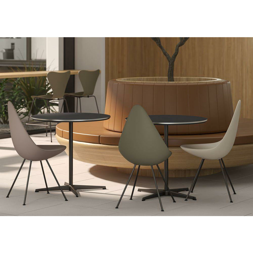 [product_category]-Fritz Hansen The Drop Chair, Brown Bronze/Deep Clay-Fritz Hansen-3110-LA140-BBBASE-FRI-2