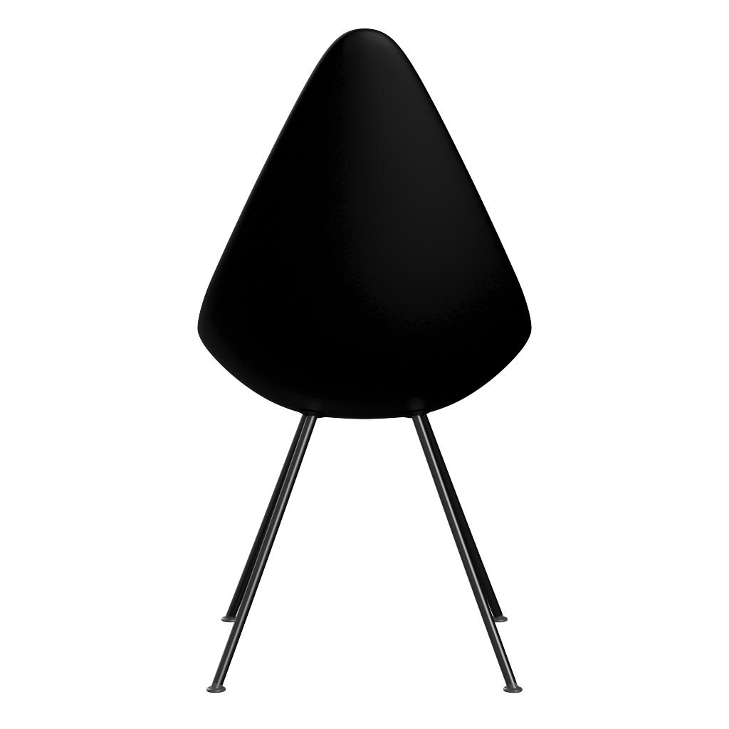 [product_category]-Fritz Hansen The Drop Chair Plastic Monochrome, Black-Fritz Hansen-3110MC-black-FRI-5