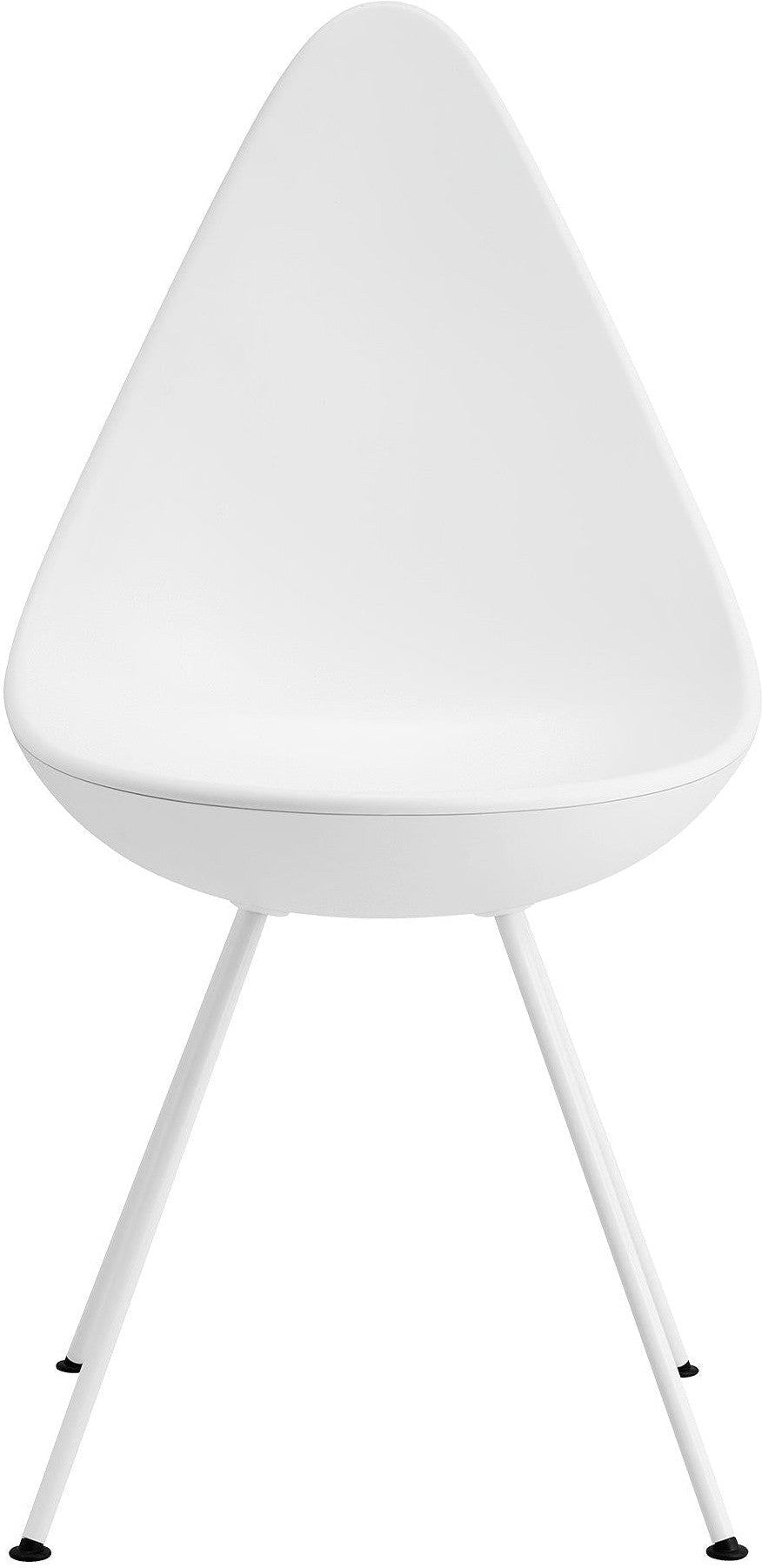 [product_category]-Fritz Hansen The Drop Chair Plastic Monochrome, White-Fritz Hansen-3110MC-white-FRI-1