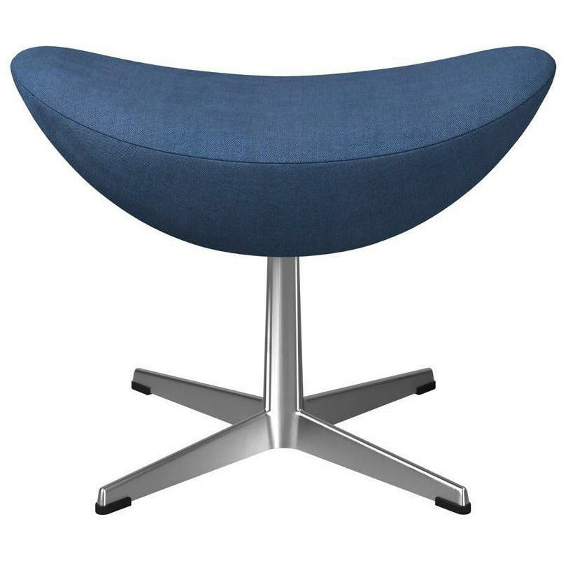 [product_category]-Fritz Hansen The Egg Footstool Fabric, Blue-Fritz Hansen-3127-Alu-Re-Wool-758-FRI-1