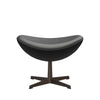 Fritz Hansen The Egg Foolool Leather, Brown Bronz/Essential Black