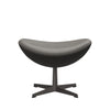 Fritz Hansen The Egg Foolool Leather, Warm Graphite/Essential Lava