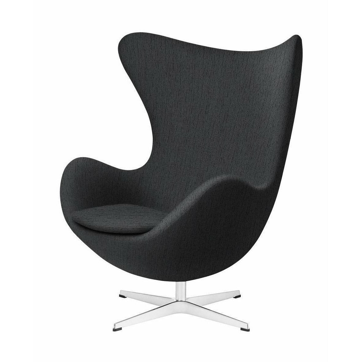 [product_category]-Fritz Hansen The Egg Lounge Chair Fabric, Christianshavn Grey-Fritz Hansen-3316-Alu-Christianshavn-1173-FRI-1