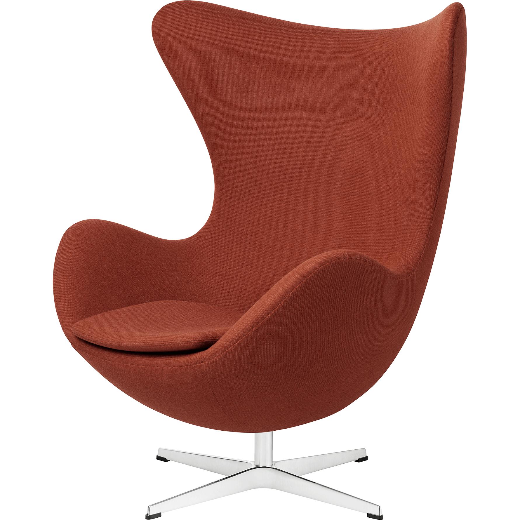 [product_category]-Fritz Hansen The Egg Lounge Chair Fabric, Fritz Hansen Orange-Fritz Hansen-3316-FHorange-FRI-1