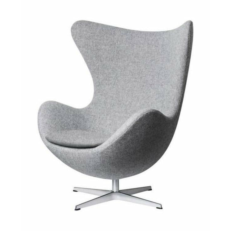 [product_category]-Fritz Hansen The Egg Lounge Chair Fabric, Hallingdal Grey-Fritz Hansen-3316-130-FRI-1