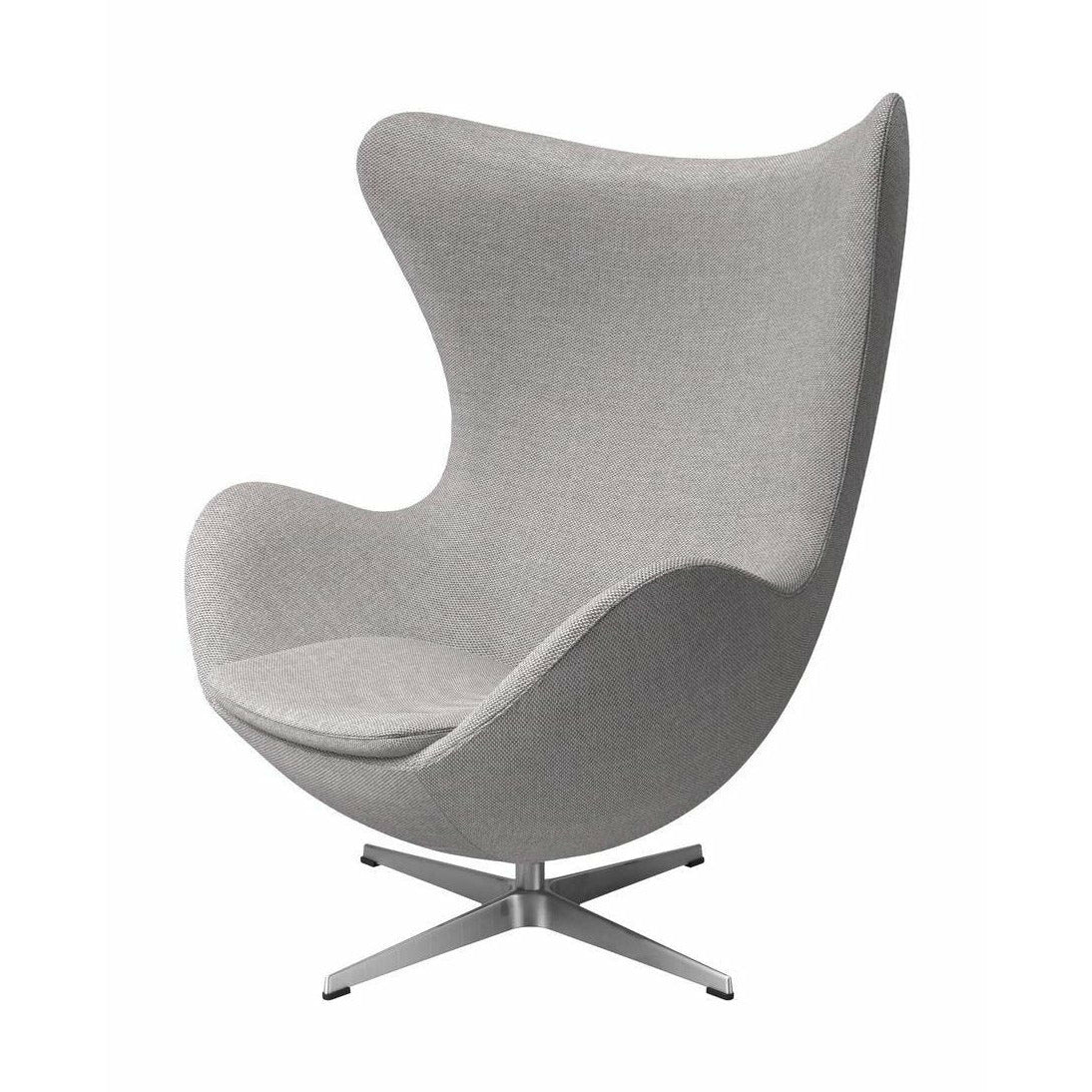 [product_category]-Fritz Hansen The Egg Lounge Chair Fabric, Re Wool Off White-Fritz Hansen-3316-Alu-Re-Wool-108-FRI-1