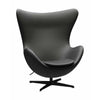  The Egg Lounge Chair Leather černá/Essential Black