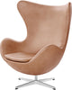  The Egg Lounge Chair Leather rustikální kůže