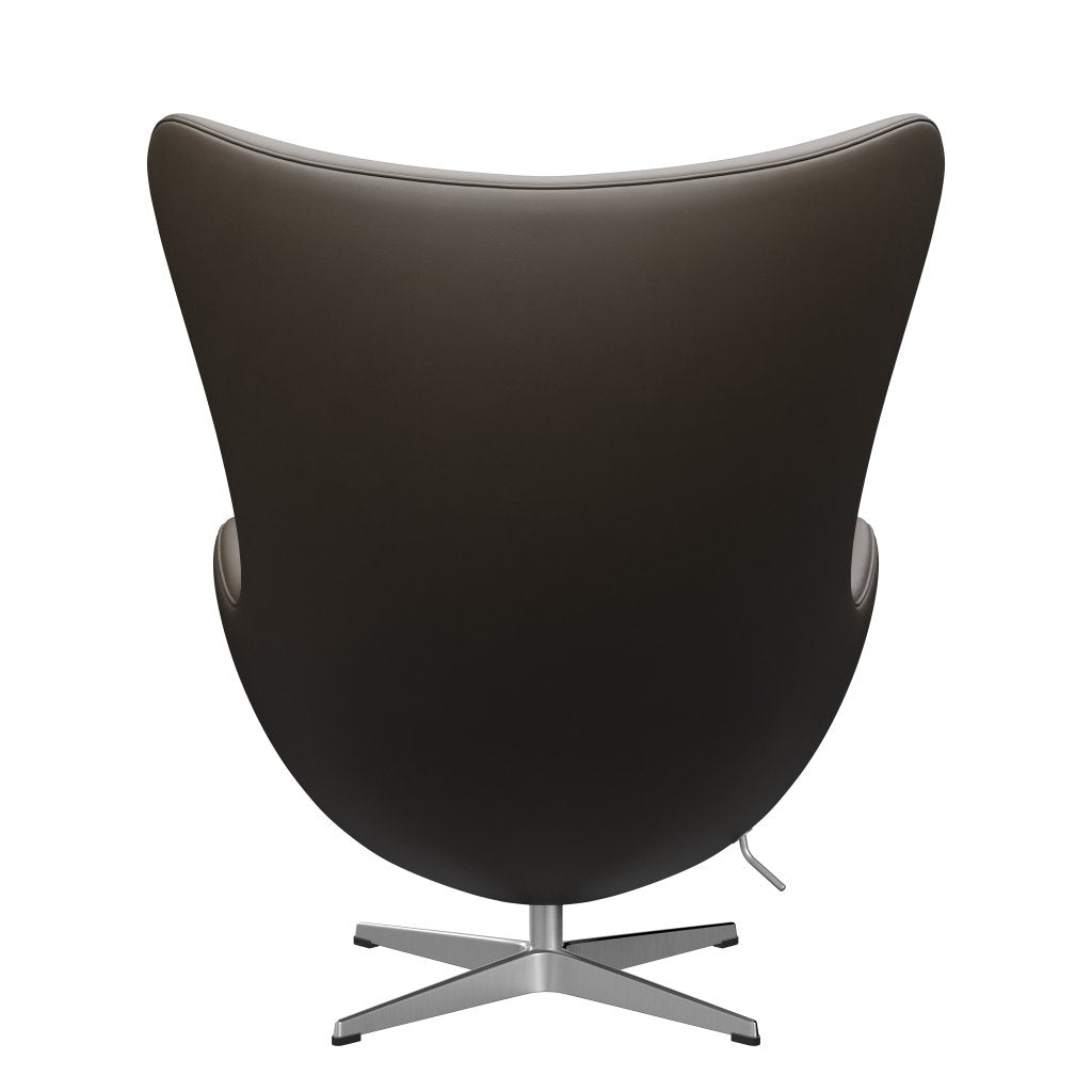 [product_category]-Fritz Hansen The Egg Lounge Chair Leather, Satin Brushed Aluminum/Essential Stone-Fritz Hansen-3316-STSTON-SPAL-FRI-4