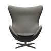 Fritz Hansen The Egg™ Lounge Chair Leather, Warm Graphite/Essential Lava