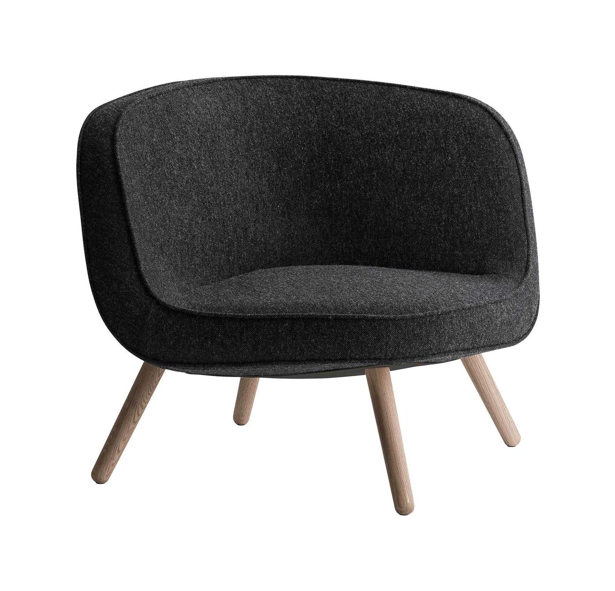 [product_category]-Fritz Hansen Via57 Lounge Chair, Hallingdal Black-Fritz Hansen-BI01-180-FRI-1