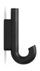 Gejst Haak Mini Hook, Black Oak/Black