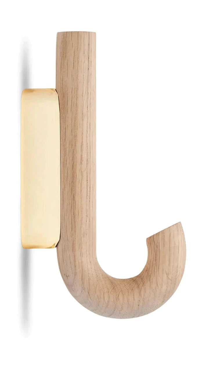 [product_category]-Gejst Hook Mini Hook, Oak/Brass-Gejst-5712731102407-10240-GEJ-1