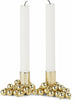 GEJST MOLEKYL CANDER BRASS 2PCS, 3,3 cm
