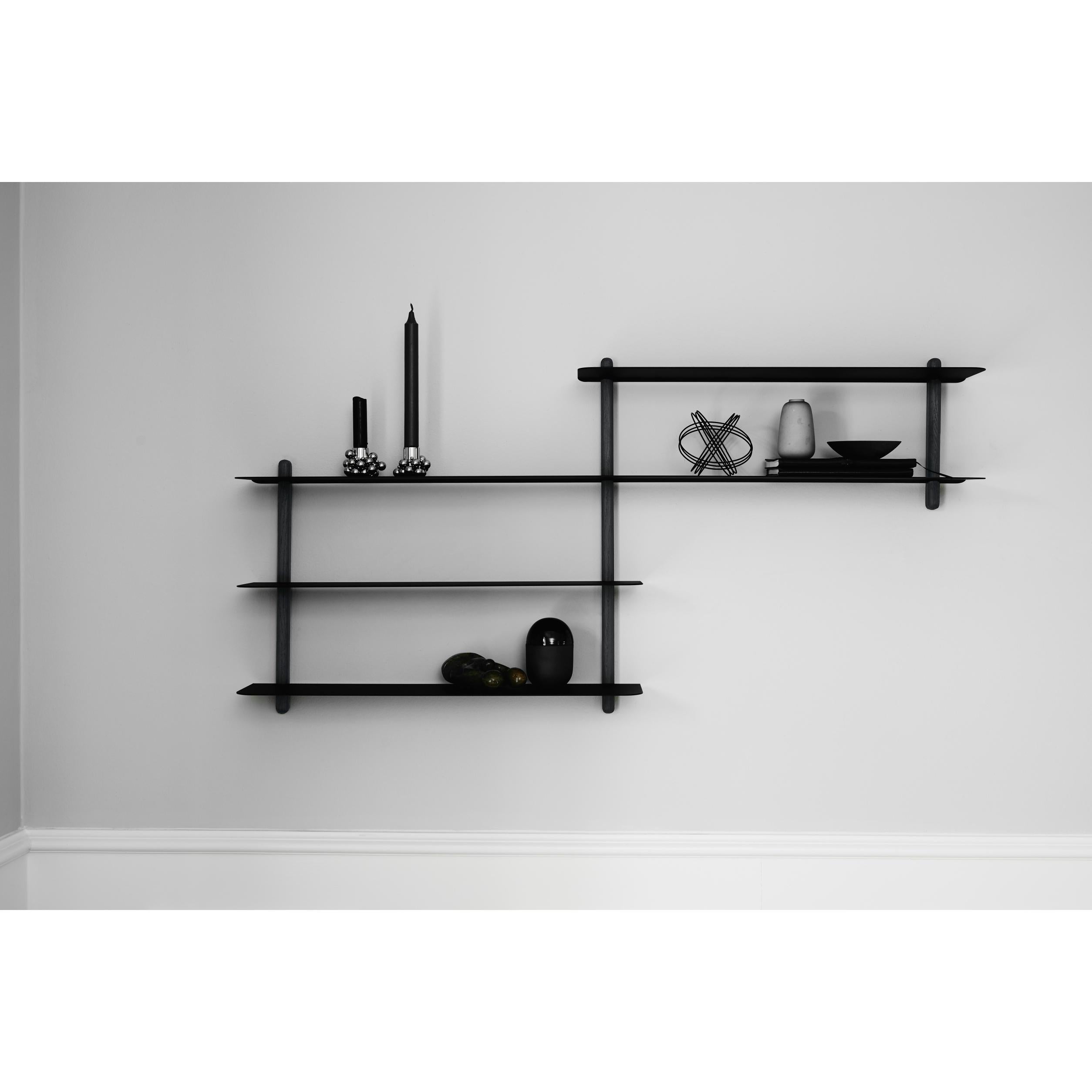 [product_category]-Gejst Nivo Shelf B Black Ash/Black, 59cm-Gejst-5712731201100-20110-GEJ-4