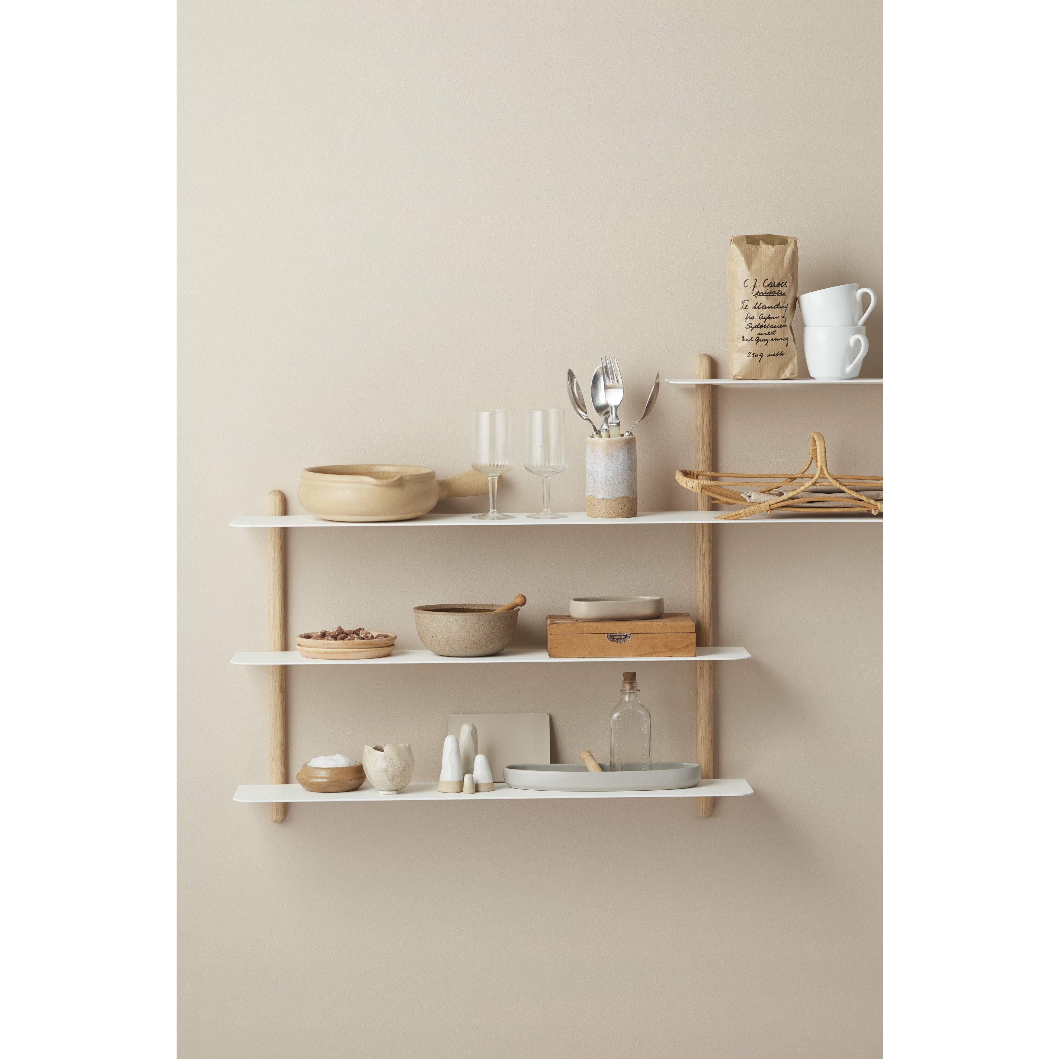 [product_category]-Gejst Nivo Shelf B Light Oak/White, 59cm-Gejst-5712731201117-20111-GEJ-3