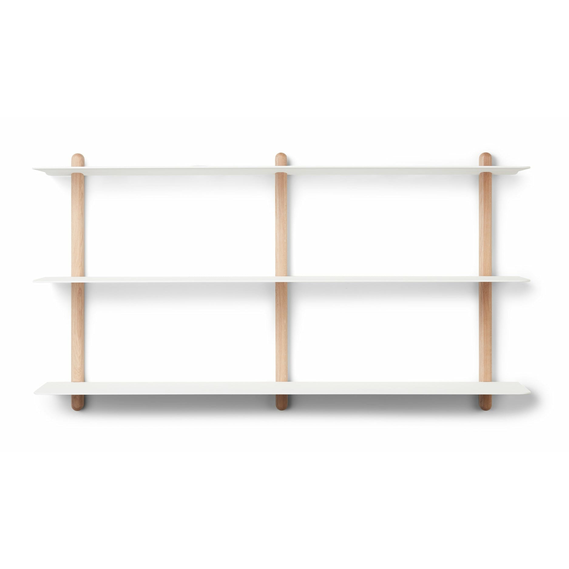 [product_category]-Gejst Nivo Shelf D Large, Light Oak/White-Gejst-5712731201315-20131-GEJ-1