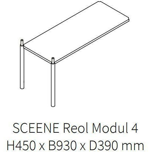 [product_category]-Gejst Sceene Reol Module 4, Black Oak-Gejst-5712731202084-20208-GEJ-1