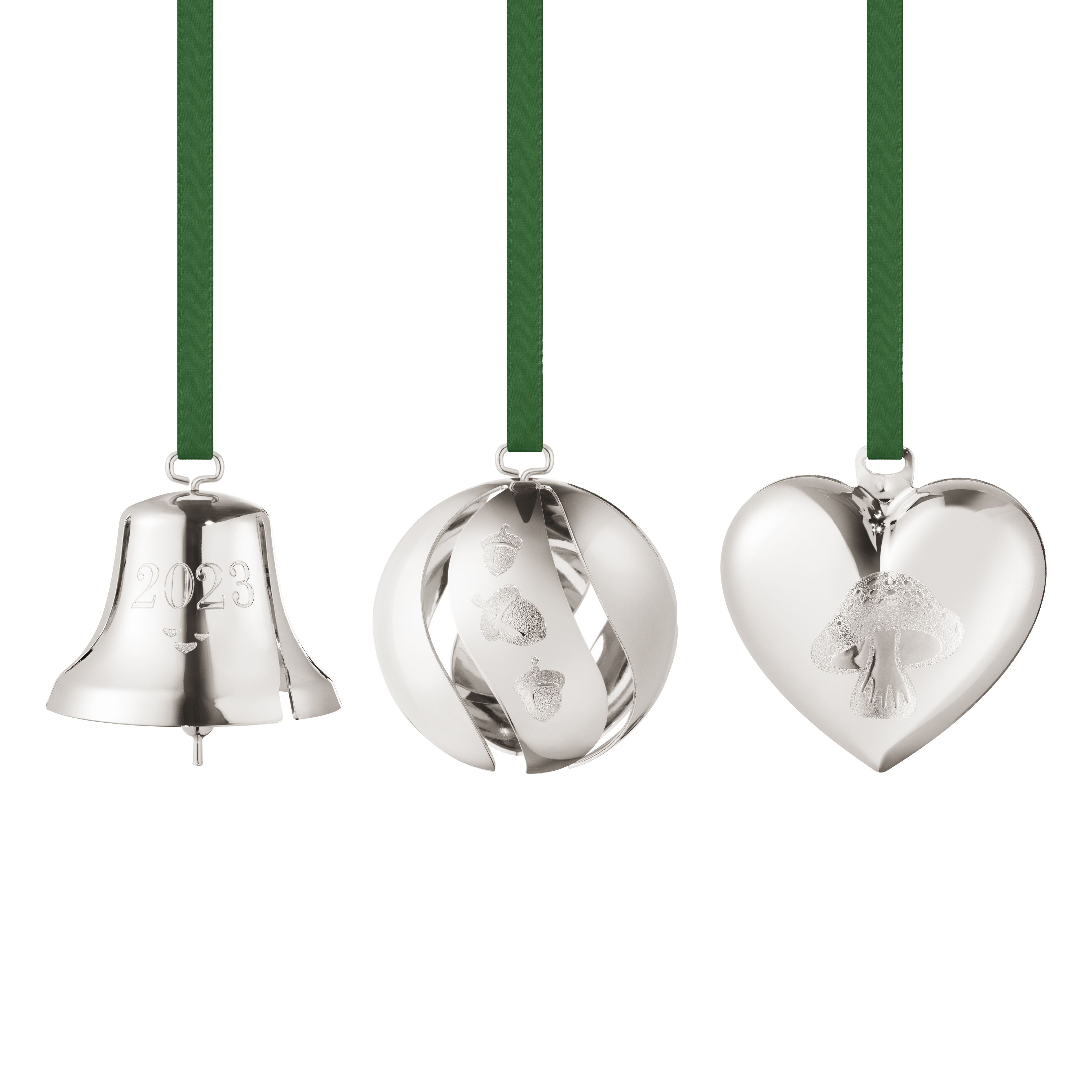 [product_category]-Georg Jensen 2023 Christmas Gift Set 3 Pcs., Palladium Plated-Georg Jensen-5713275236658-10020179-GEO-1