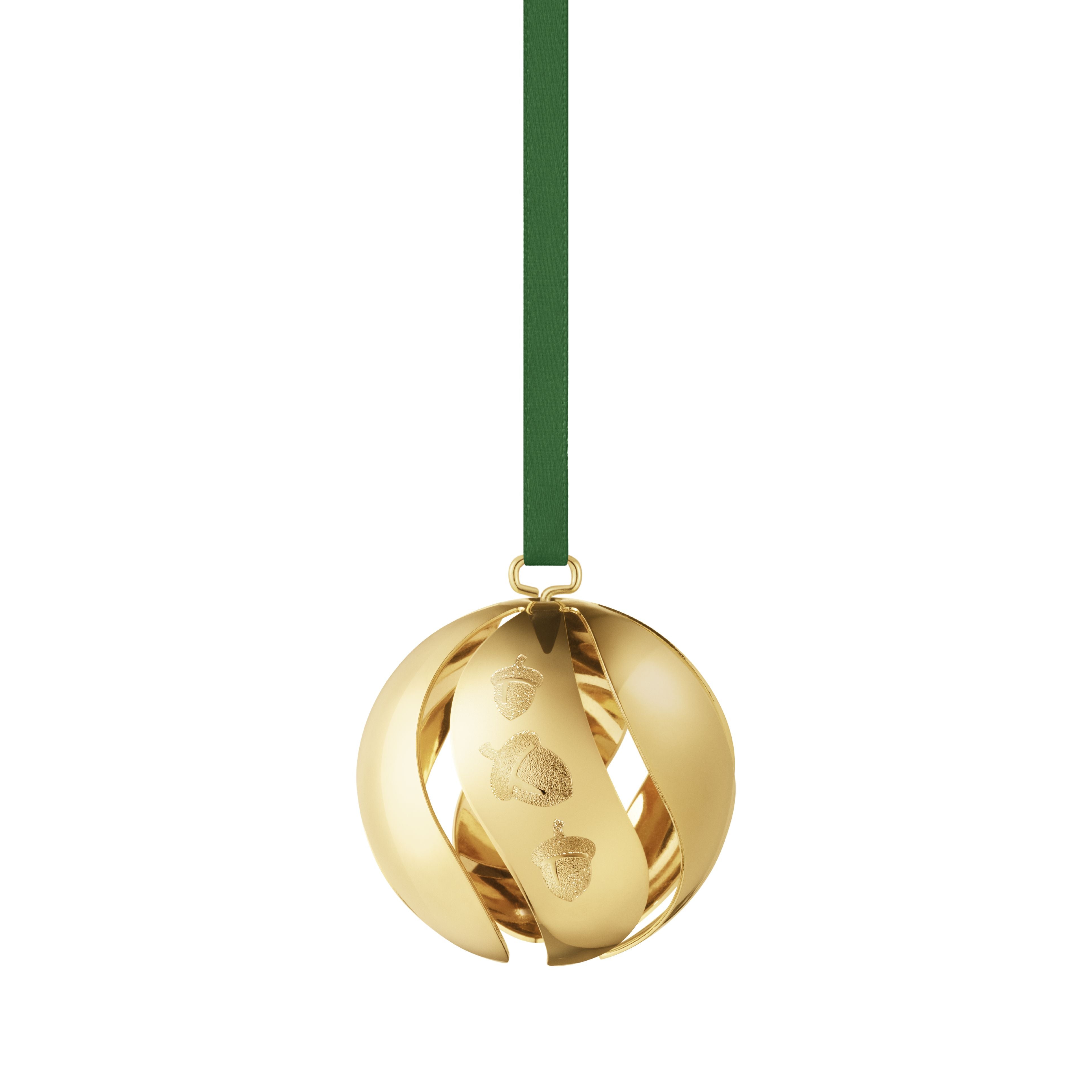 [product_category]-Georg Jensen 2023 Christmas Ornament Ball, Gold Plated-Georg Jensen-5713275235507-10020150-GEO-1