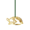 Georg Jensen 2023 vánoční ozdoba jelena, zlatý