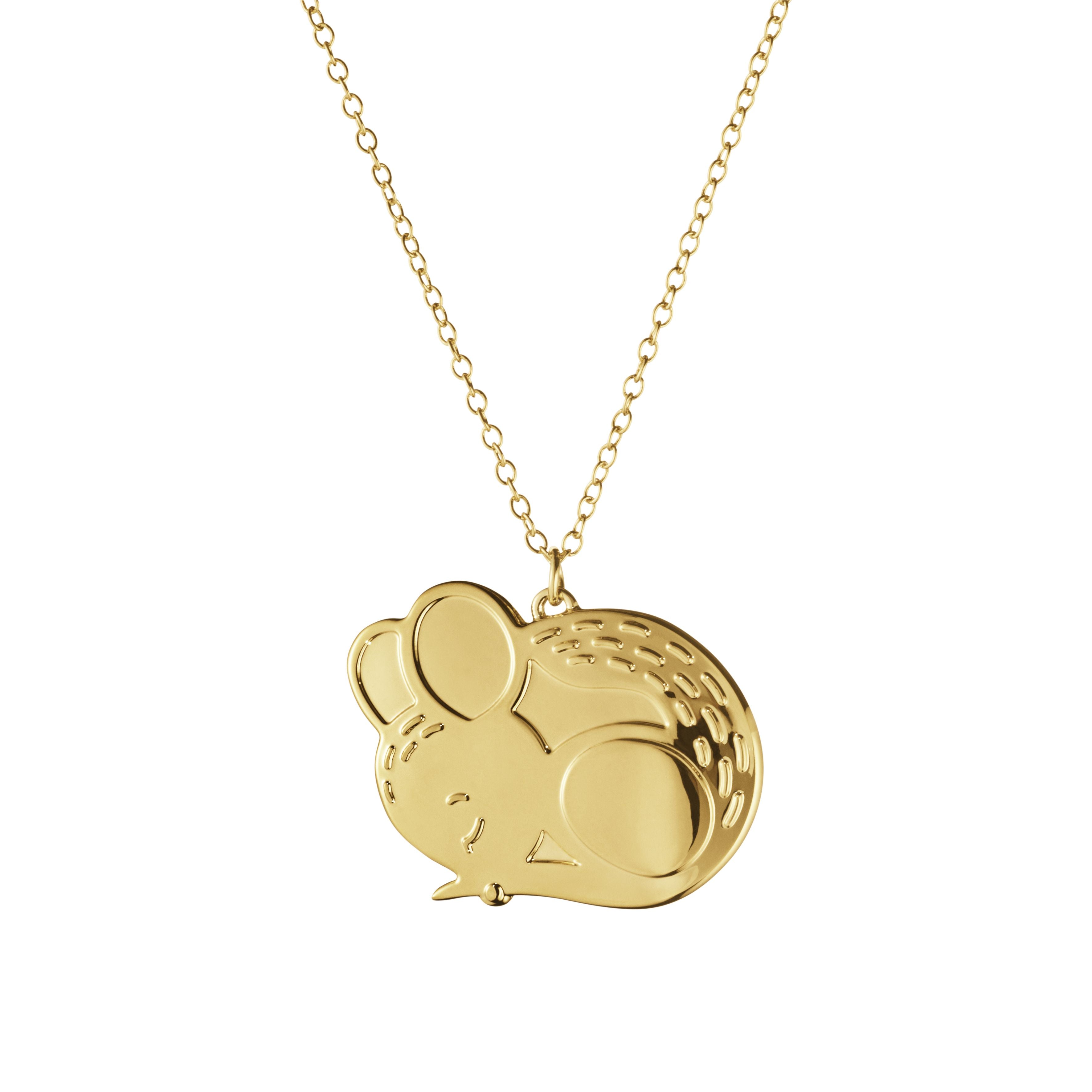 [product_category]-Georg Jensen 2023 Christmas Ornament Mouse, Gold Plated-Georg Jensen-5713275235422-10020146-GEO-1