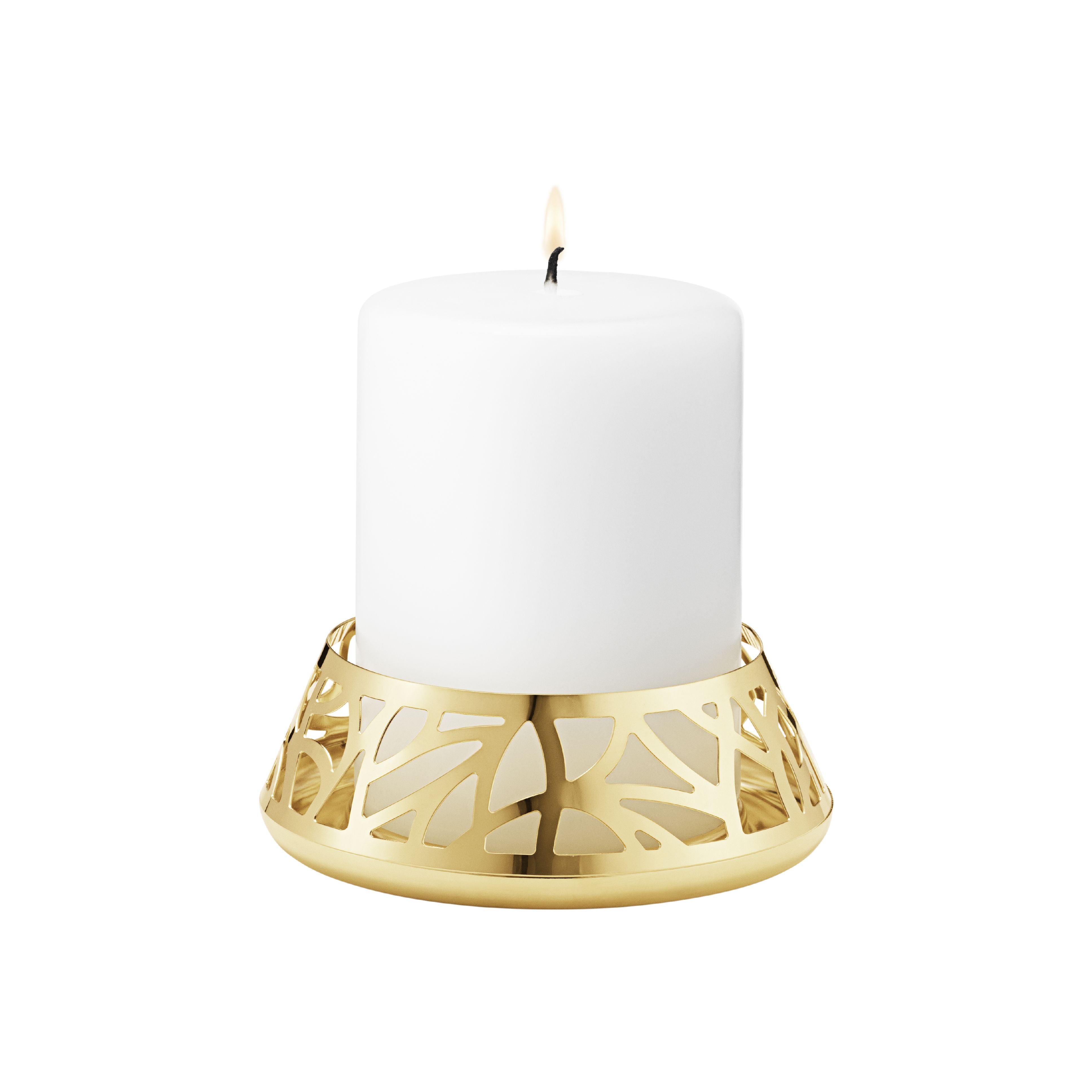 [product_category]-Georg Jensen 2023 Christmas Pillar Candleholder-Georg Jensen-5713275235767-10020158-GEO-2