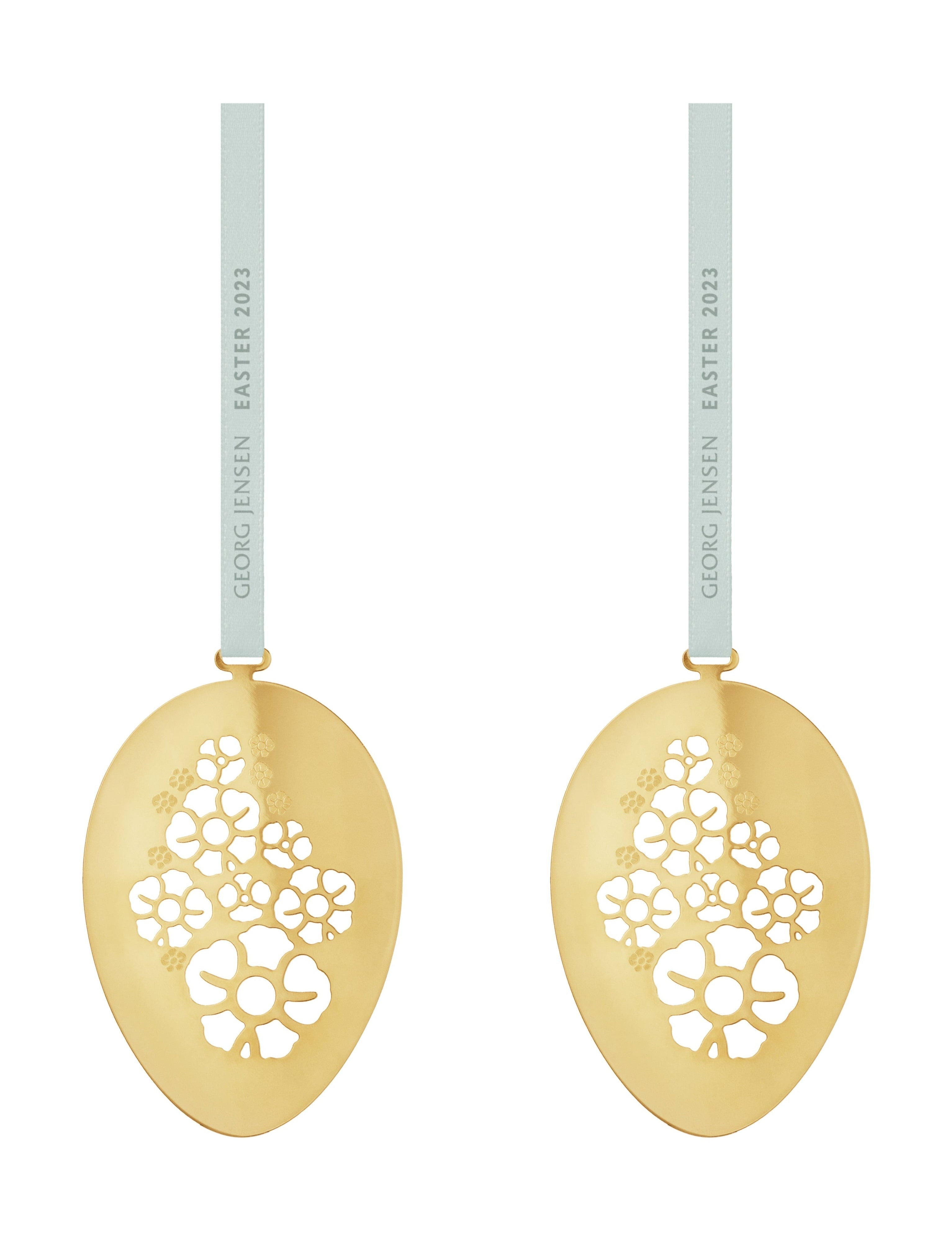 [product_category]-Georg Jensen 2023 Easter Eggshells Ornament Gold Set Of 2-Georg Jensen-5713275233398-10019816-GEO-1