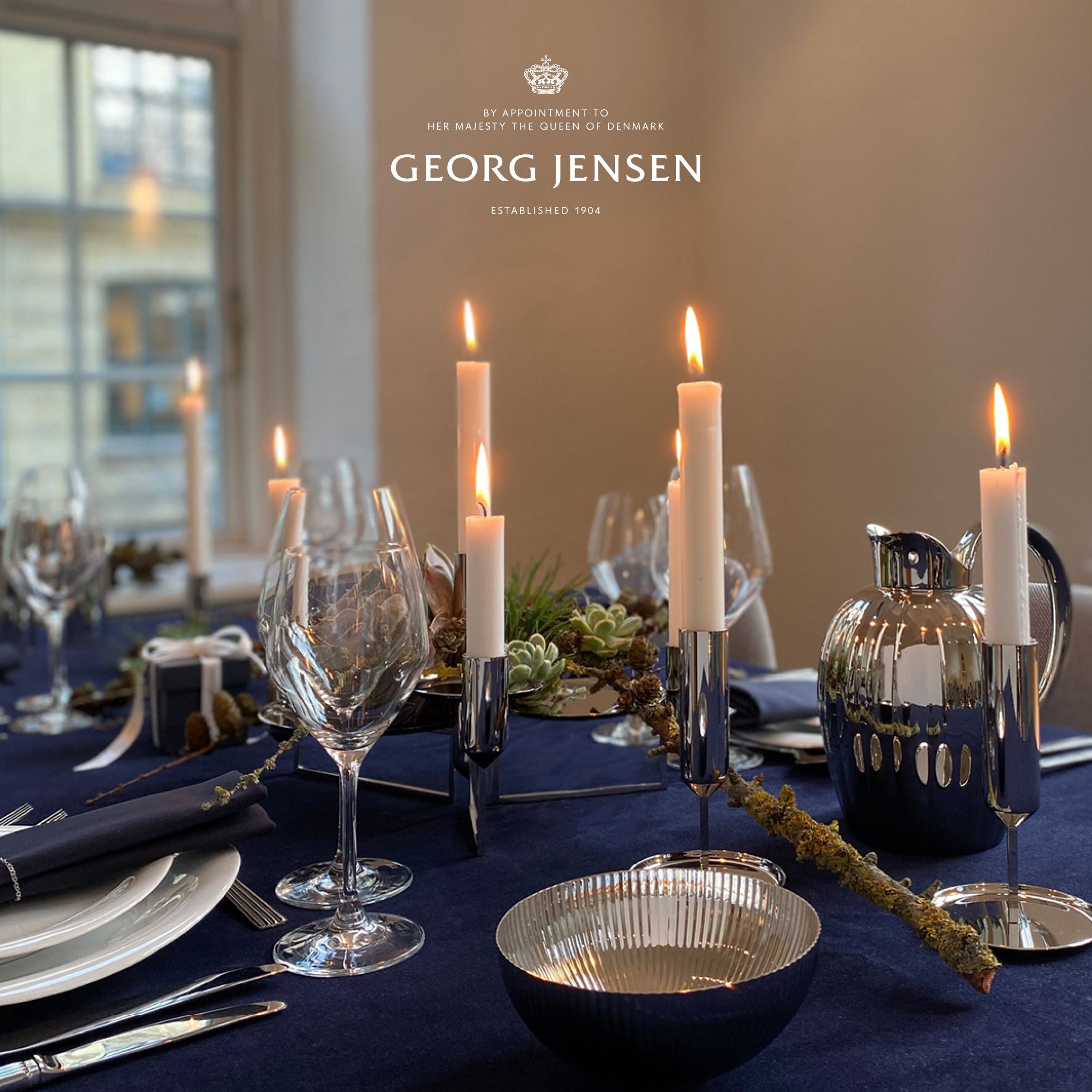 [product_category]-Georg Jensen Bernadott Candle Holder Stainless Steel, H: 50 Cm-Georg Jensen-5713275209393-10019285-GEO-3