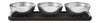 Georg Jensen Bernadotte Bowl Set s podnosem, 4 kusy