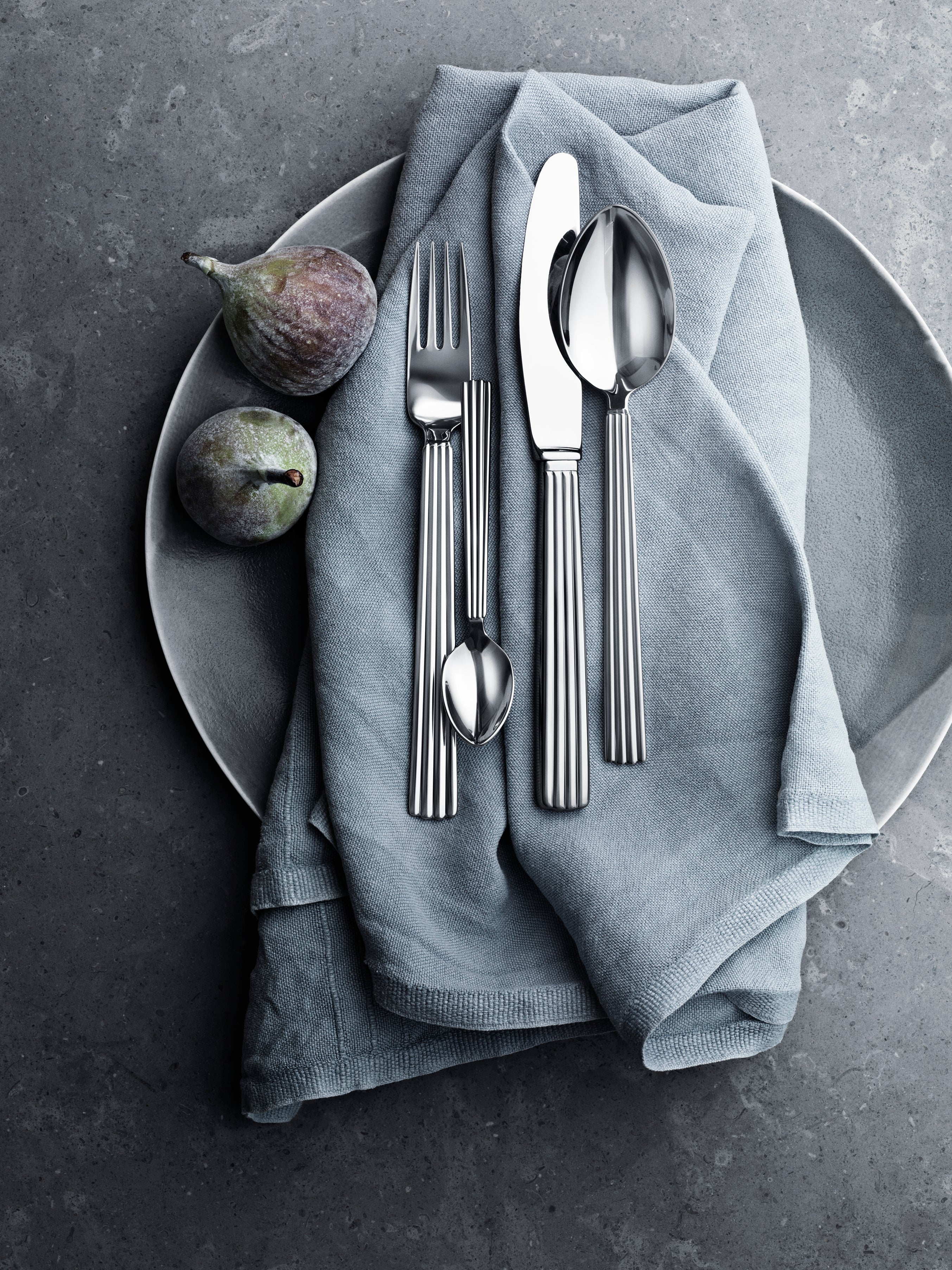 [product_category]-Georg Jensen Bernadotte Cutlery, 4 Piece Set-Georg Jensen-5705145073630-3609504-GEO-2