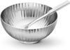 Georg Jensen Bernadotte Salt Bowl a lžíce