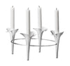 Georg Jensen Bloom Botanica Taper svíčky 4, nerezová ocel